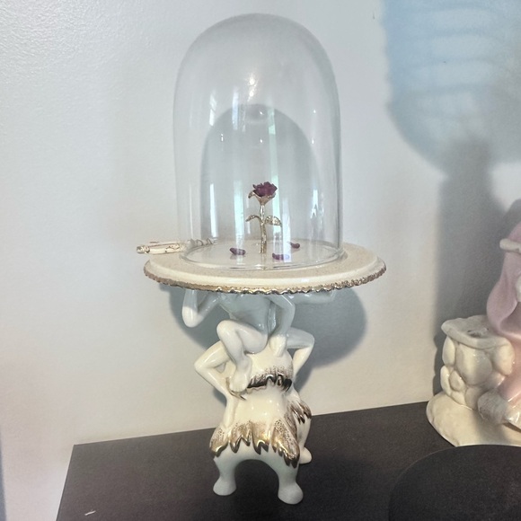 Disney's Beauty and the Beast Enchanted Rose Lenox Figurine